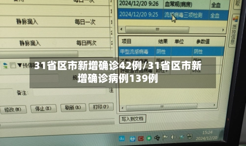 31省区市新增确诊42例/31省区市新增确诊病例139例-第1张图片