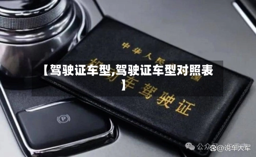 【驾驶证车型,驾驶证车型对照表】-第1张图片