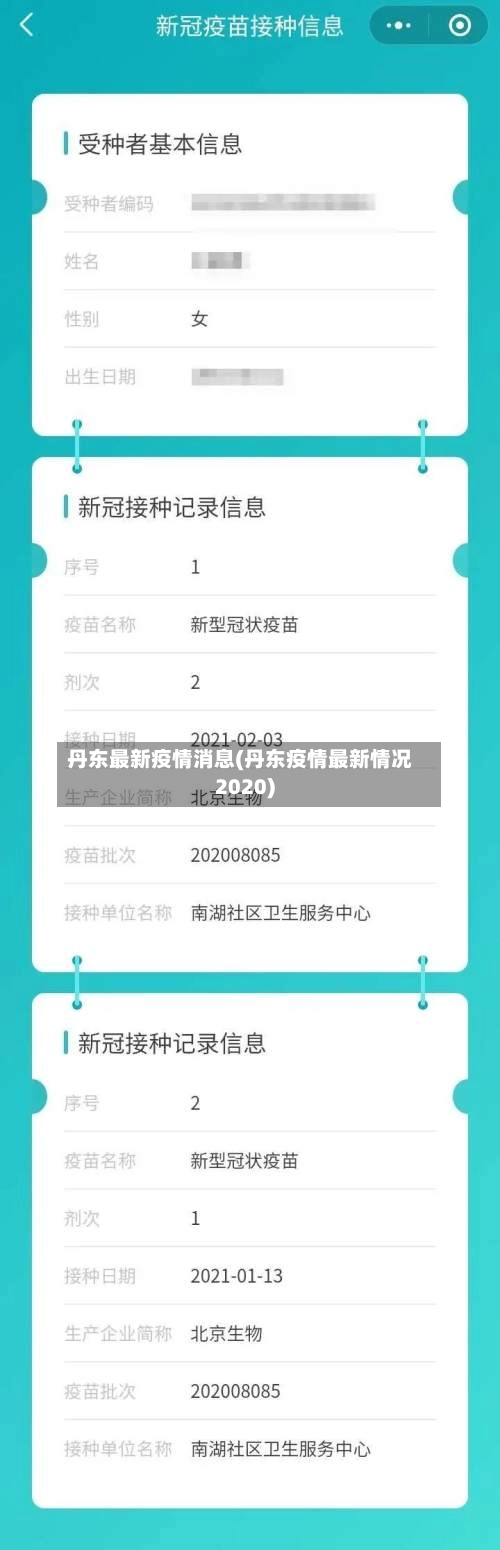 丹东最新疫情消息(丹东疫情最新情况2020)-第2张图片