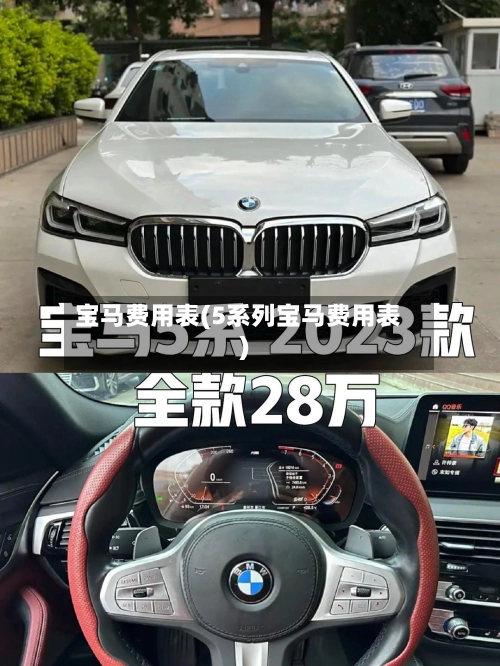 宝马费用表(5系列宝马费用表)-第1张图片