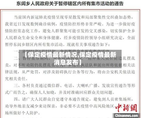 【保定疫情最新情况,保定疫情最新消息发布】-第2张图片