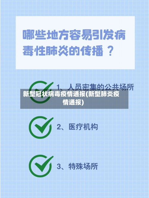 新型冠状病毒疫情通报(新型肺炎疫情通报)
