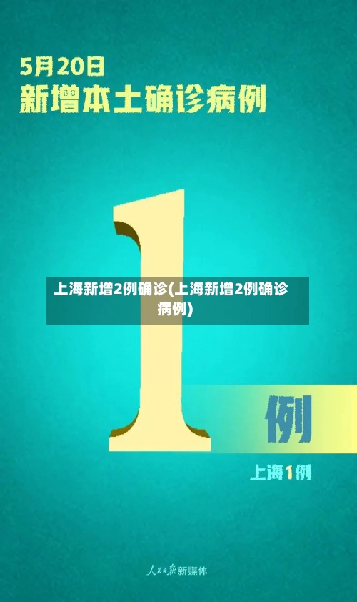 上海新增2例确诊(上海新增2例确诊病例)-第1张图片