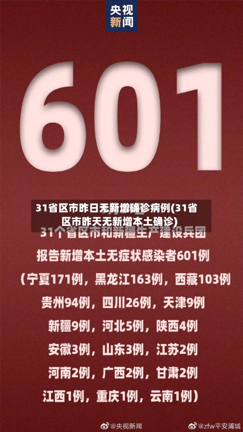 31省区市昨日无新增确诊病例(31省区市昨天无新增本土确诊)-第1张图片