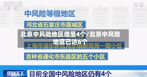 北京中风险地区增至4个/北京中风险地区已达6个-第3张图片