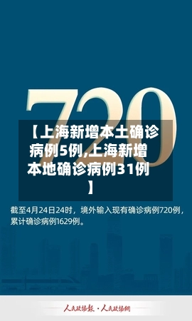 【上海新增本土确诊病例5例,上海新增本地确诊病例31例】-第1张图片