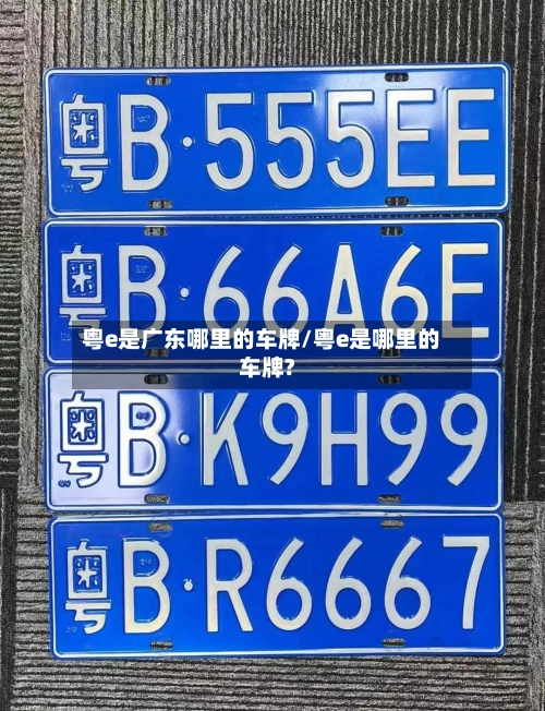 粤e是广东哪里的车牌/粤e是哪里的车牌?-第1张图片