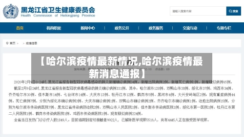 【哈尔滨疫情最新情况,哈尔滨疫情最新消息通报】-第3张图片