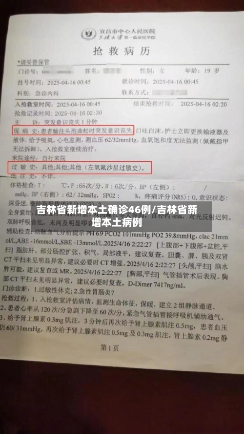 吉林省新增本土确诊46例/吉林省新增本土病例-第1张图片