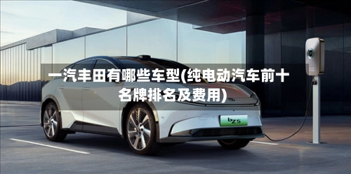 一汽丰田有哪些车型(纯电动汽车前十名牌排名及费用)-第1张图片