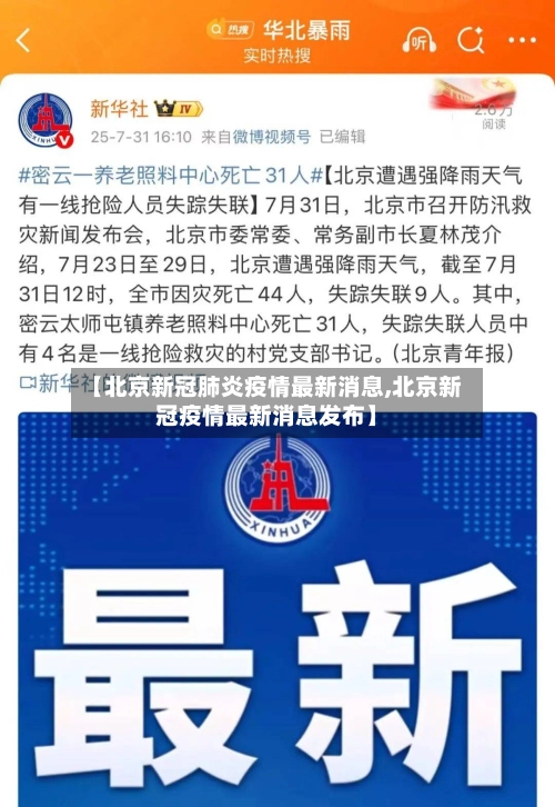 【北京新冠肺炎疫情最新消息,北京新冠疫情最新消息发布】-第1张图片