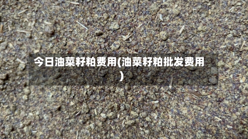 今日油菜籽粕费用(油菜籽粕批发费用)