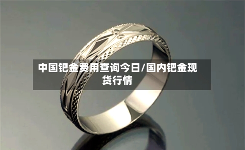 中国钯金费用查询今日/国内钯金现货行情-第2张图片