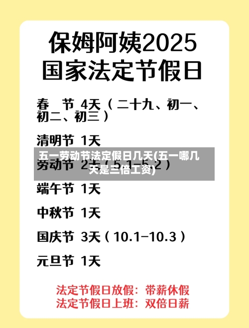 五一劳动节法定假日几天(五一哪几天是三倍工资)-第2张图片